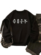 Kotty Women Full Sleeve Round Neck Pinted Sweatshirt