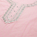 Anubhutee Women'S Pink Ethnic Motifs Printed Regular Pure Cotton Kurta Suit Set With Palazzos & Dupatta