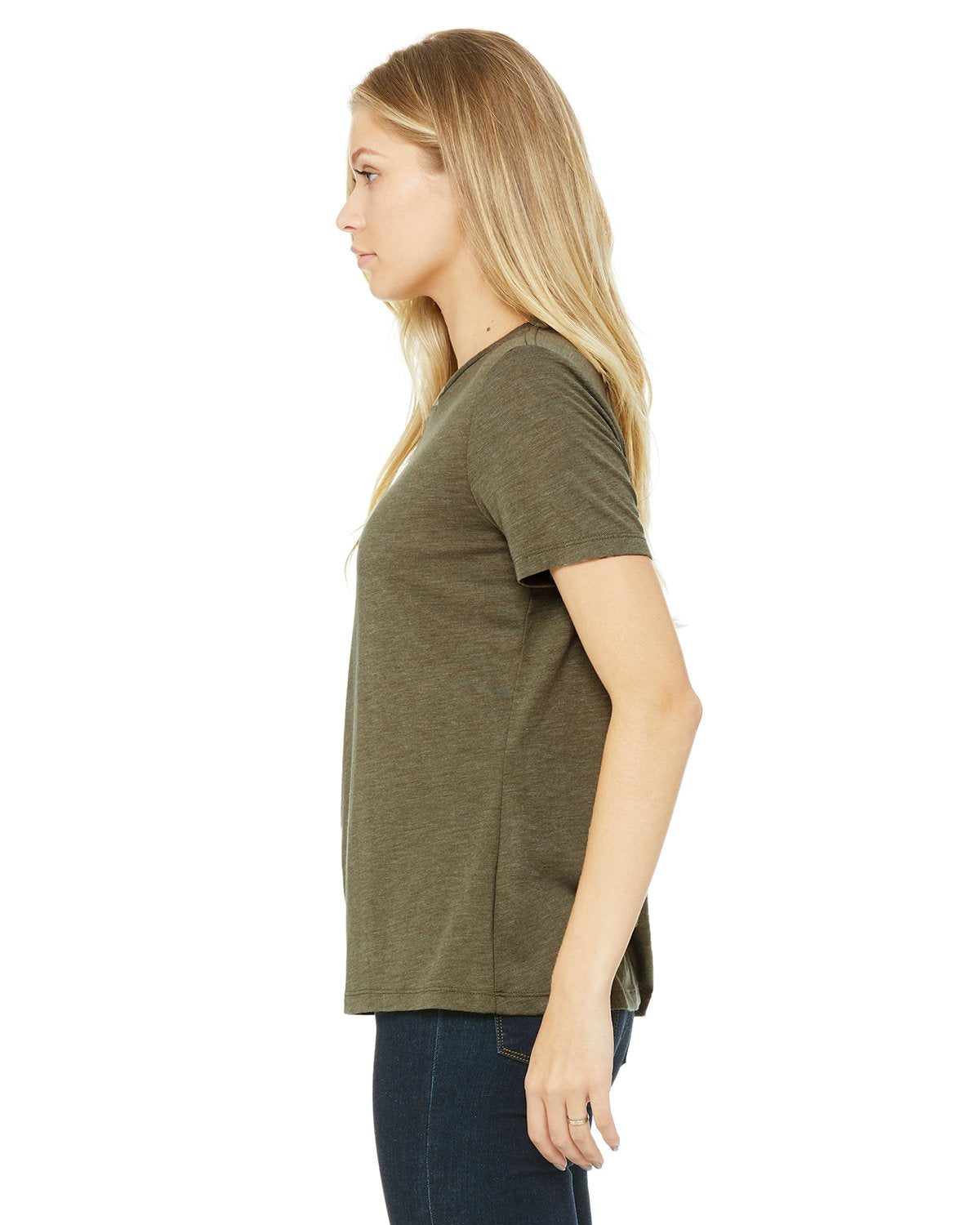 Ladies Relaxed Triblend T-Shirt - cHAR BLK TRIBLND - S(D0102H7WZH2)