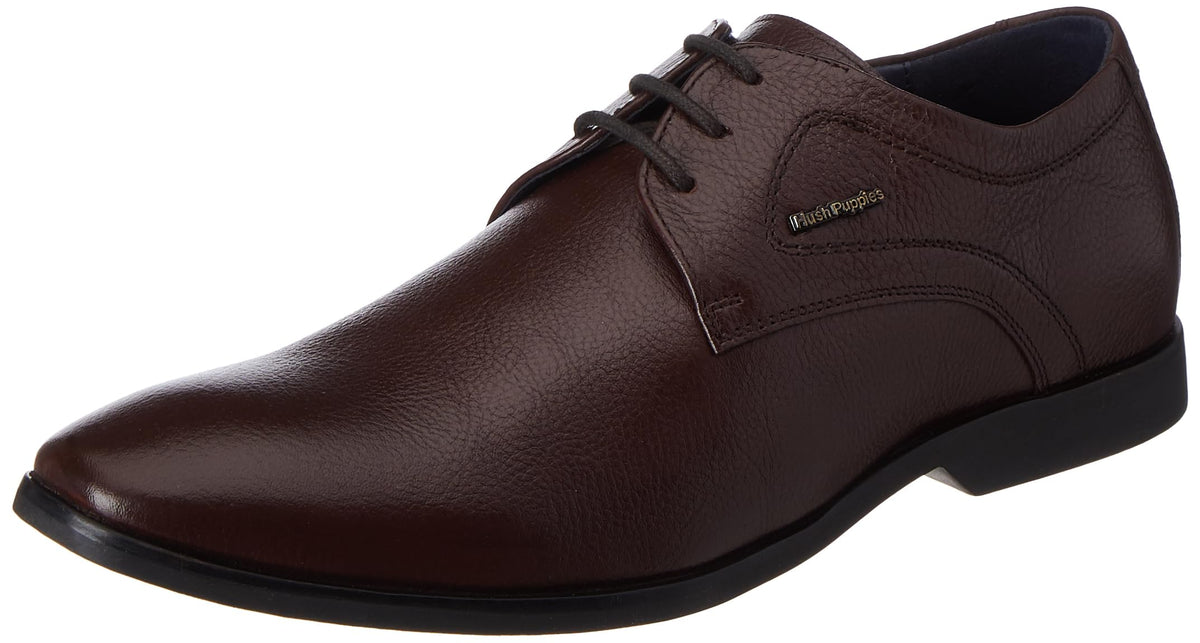 Hush Puppies Aaron Derby E 23 Mens Formal LaceUp Shoes in Brown 11