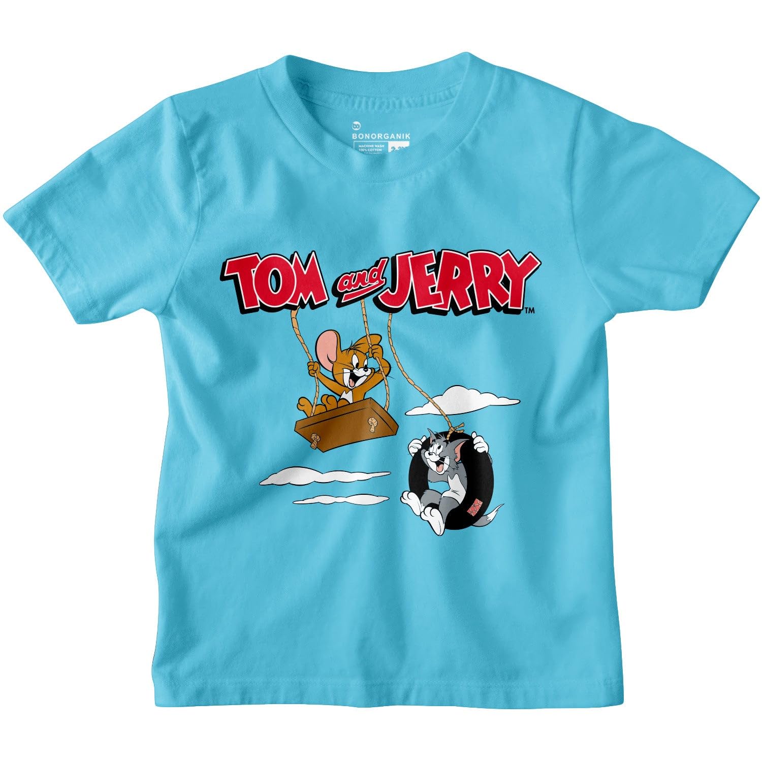 Bon Organik Boys Regular Fit T-Shirt (BON11237_Multi