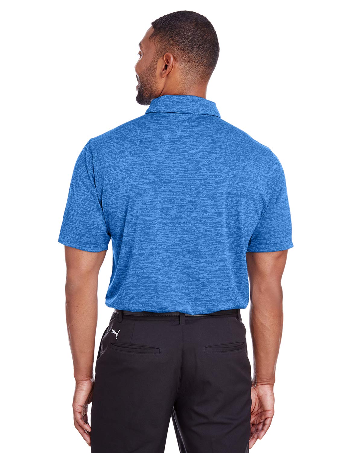 Mens Icon Heather Polo - PUMA BLAcK - M(D0102H7Y4ZP)