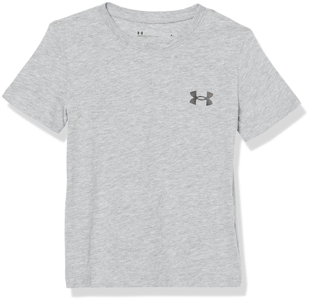 Under Armour Boys Elite Short Sleeve T-Shirt, Mod Gray Sp22, 2T US