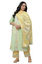 Aurelia Women Cotton Dupatta 23AUA80002-504929-Yellow-FS