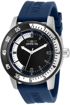 Invicta Men's Specialty 45mm Silicone Quartz Watch, Blue (Model: 34013)