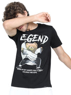 Ketch MenS Slim Fit T-Shirt (Khts000051_Black