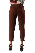 Digital Shopee Women Cotton Trouser Pant Regular Fit For Office School Formal Casual Daily Use Brown