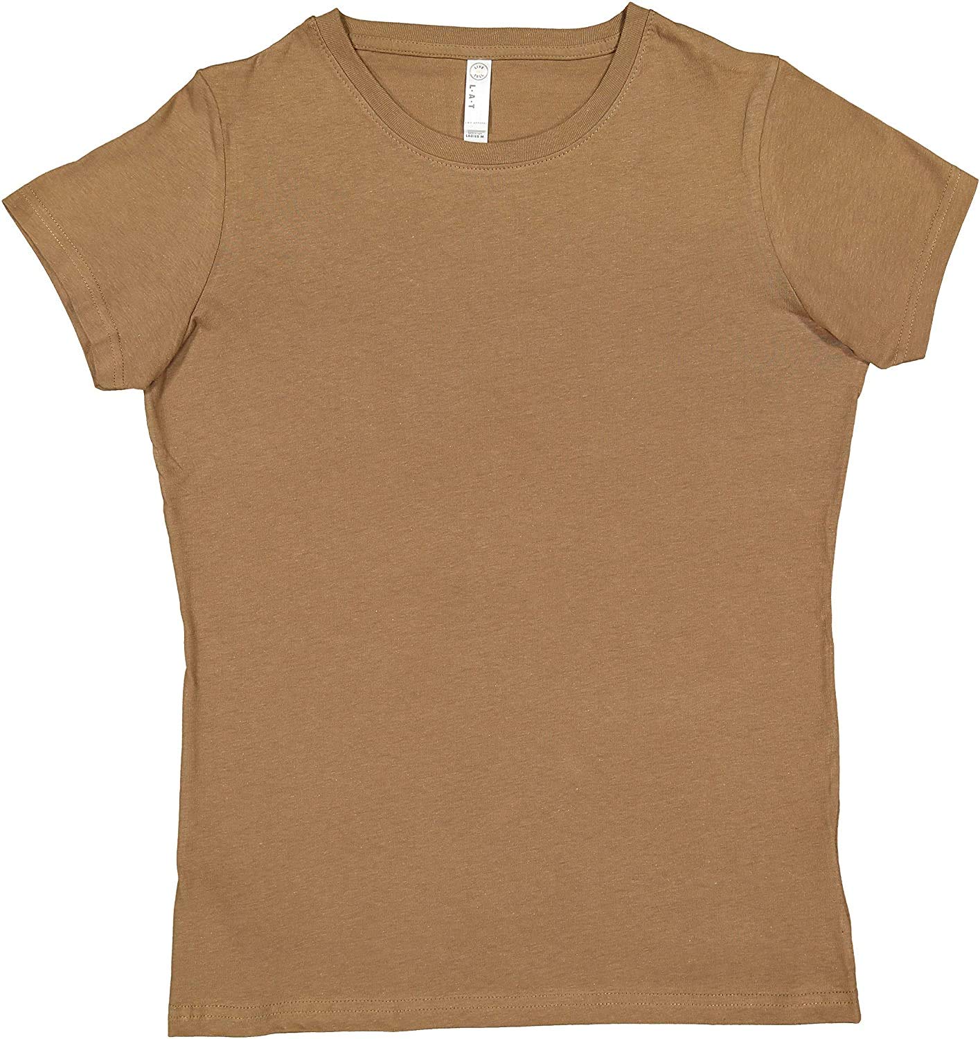 Ladies Fine Jersey T-Shirt - VINTAgE BURgUNDY - XS(D0102HI3ZSA)