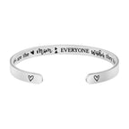Mom Birthday Gifts from Daughter Inspirational Motivational Encouragement Mothers Day Birthday Christmas Jewelry Gifts Bracelets