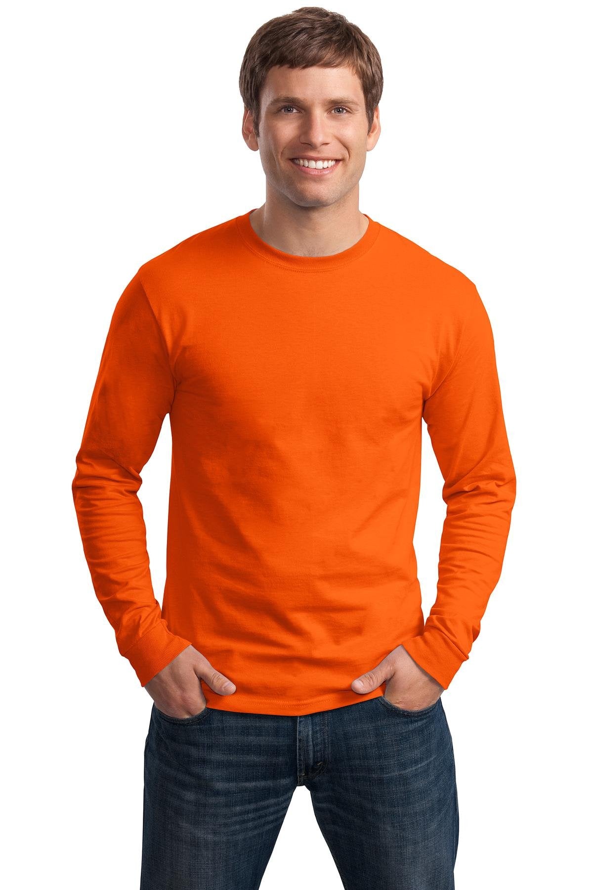 Unisex 61 oz Tagless Long-Sleeve T-Shirt - ASH - S(D0102H7NH96)