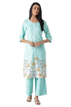 Aurelia Women'S Viscose Kurta & Cullote (22Feas12936-503677_Green_S)