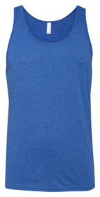 Unisex Jersey Tank - NEON BLUE - XS(D0102H7WANP)