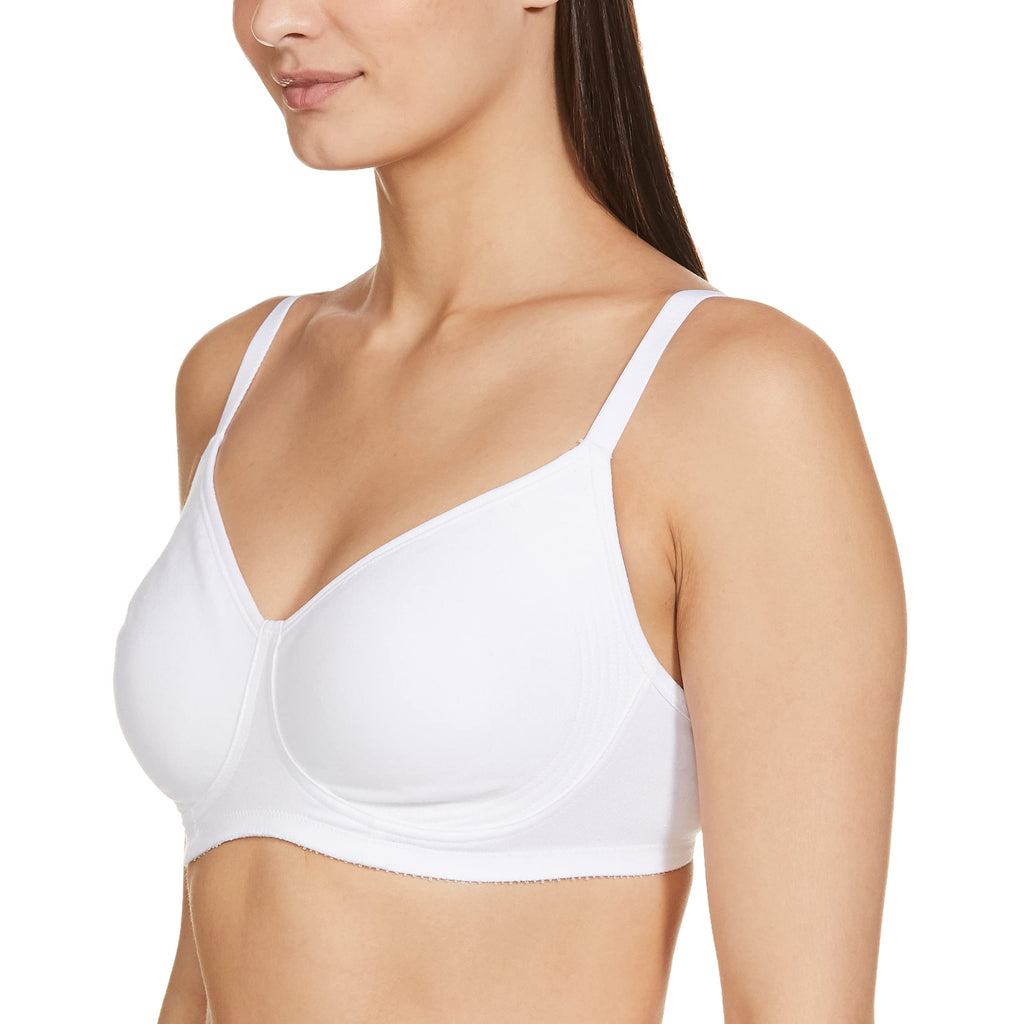 Enamor A042 Side Support Shaper Supima Cotton Everyday Bra - Non-Padded, Wirefree & High Coverage