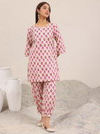Libas WomenS Cotton Co-Ord Set (400437H