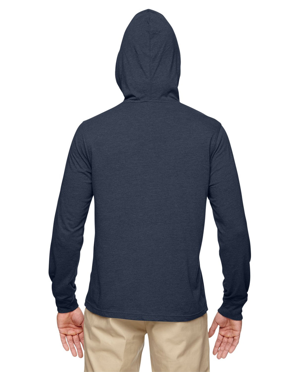 Unisex Blended Eco Jersey Pullover Hoodie - ASPARAgUS - XS(D0102H7ZL18)
