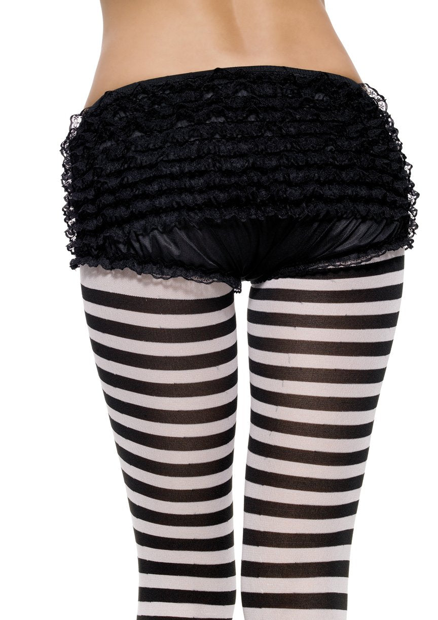 Morris Costumes UAJ2984WT Boy Shorts Ruffled White