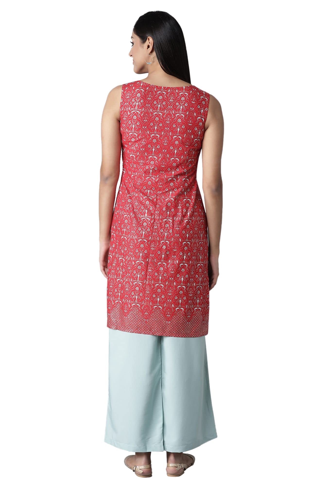 Aurelia Women Viscose Regular Kurta-Straight Palazzo