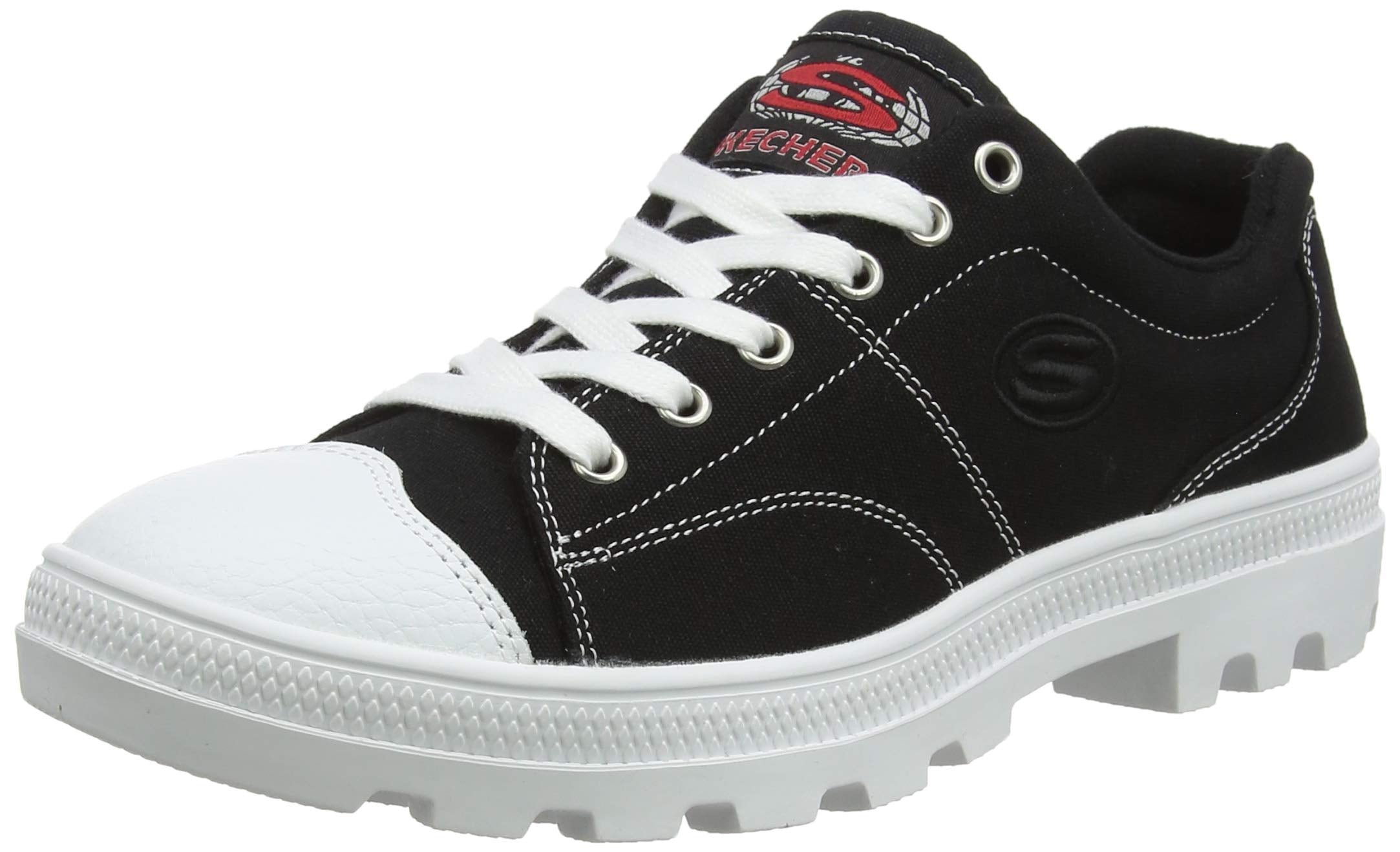 Skechers womens Roadies-true Roots Sneaker, Black, 8 US