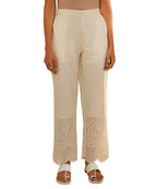 Libas Solid Cotton Palazzo for Women (PL1562XL)