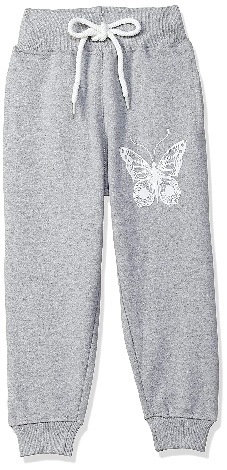 T2F Girls Regular Fit Printed Cotton Joggers Track Pants (Pack of 3)