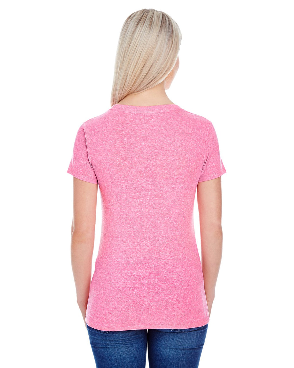 Ladies Triblend Short-Sleeve T-Shirt - cREAM TRIBLEND - 2XL(D0102H7KL42)