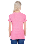 Ladies Triblend Short-Sleeve T-Shirt - cREAM TRIBLEND - 2XL(D0102H7KL4T)