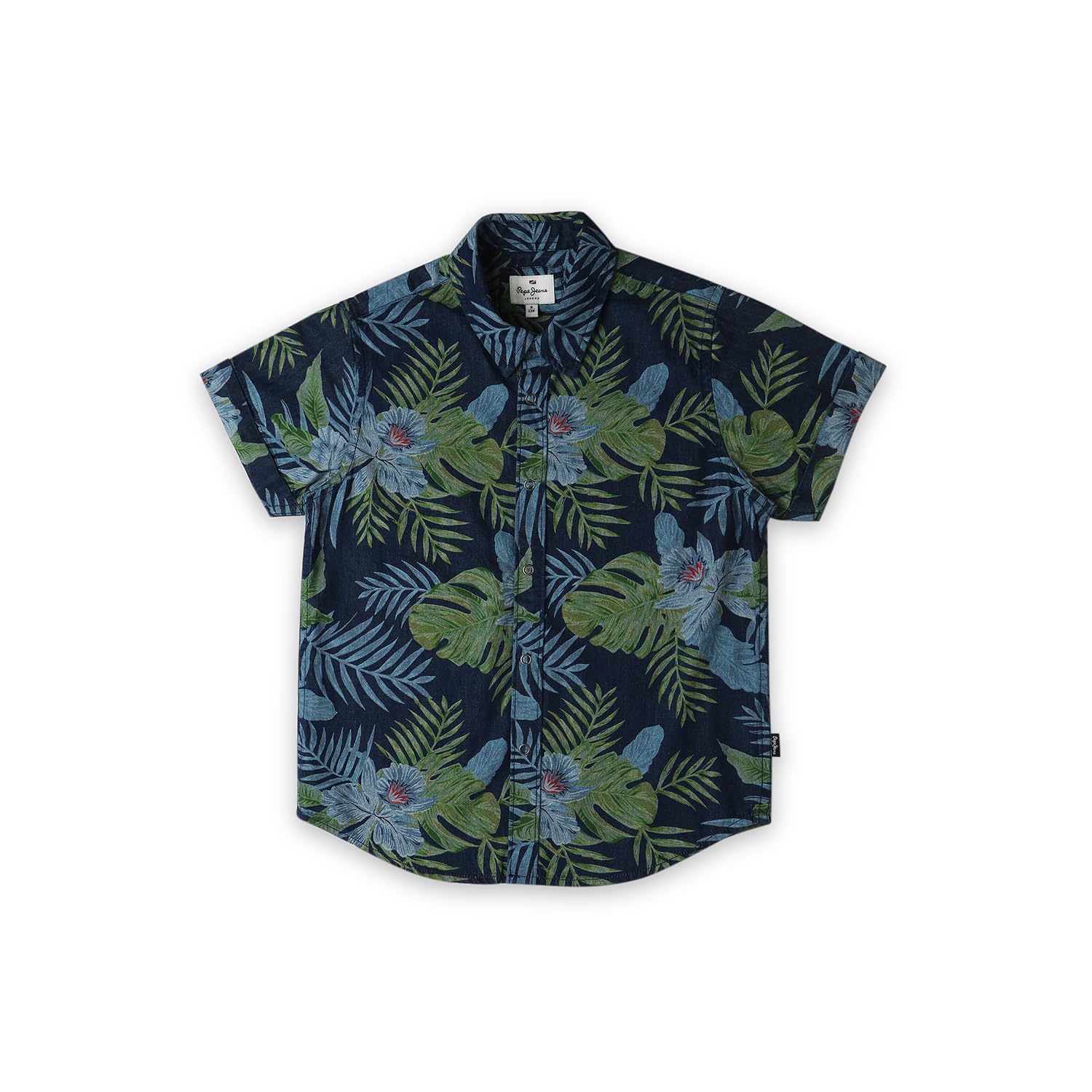 Pepe Jeans Peter Printed Indigo Shirt