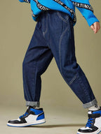 Kotty Boys Regular Fit Cotton Lycra Blend Solid Jeans