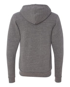 Unisex Triblend Sponge Fleece Full-Zip Hoodie - cHAR BLK TRIBLND - XS(D0102H78E02)