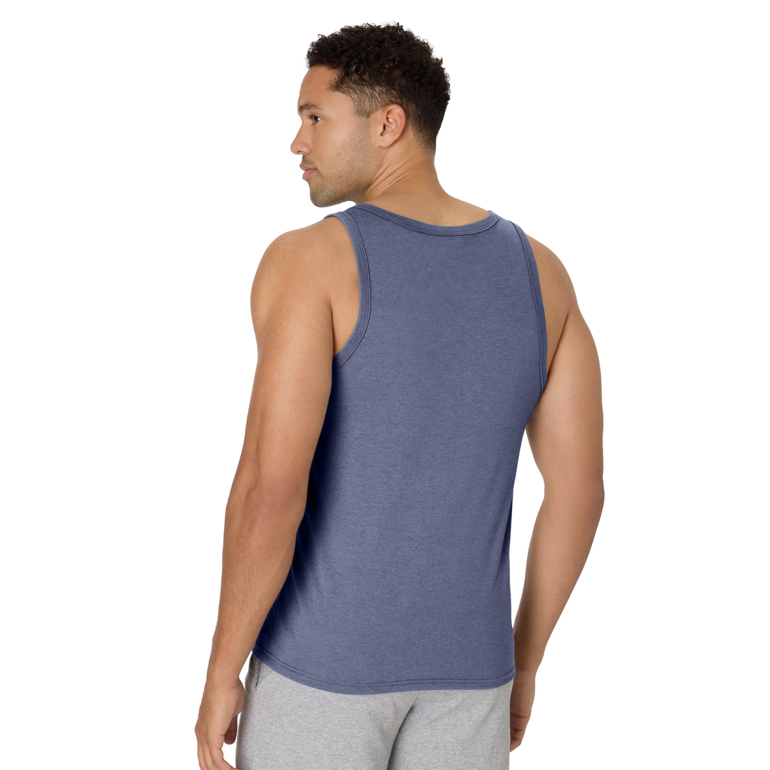 Unisex garment-Dyed Tank - BLAcK - S(D0102H7KVXT)