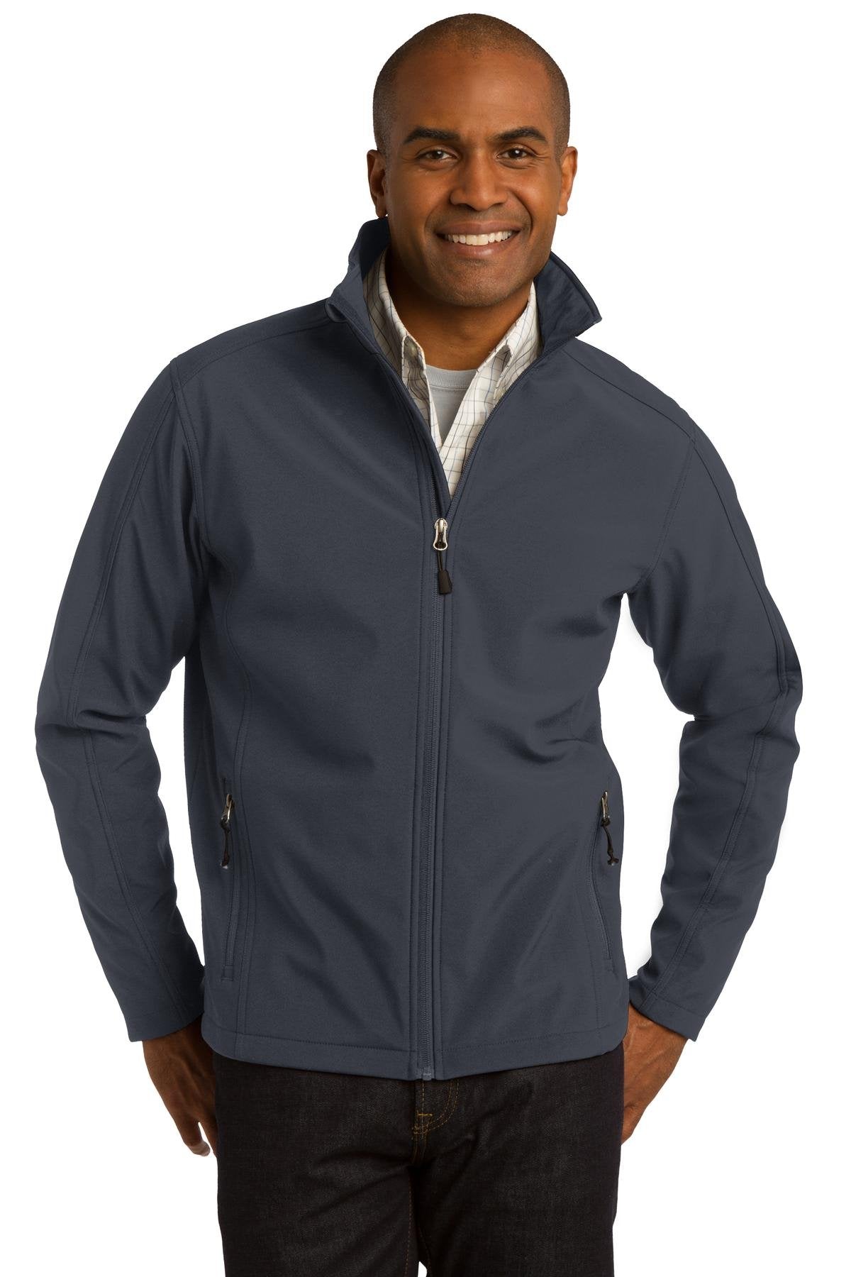 Port Authority Core Soft Shell Jacket 5XL Battleship Grey