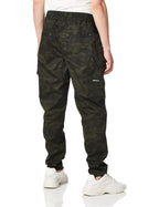 Caterpillar Men's Slim Fit Work Cargo Pant, Night CAMO, 36/32