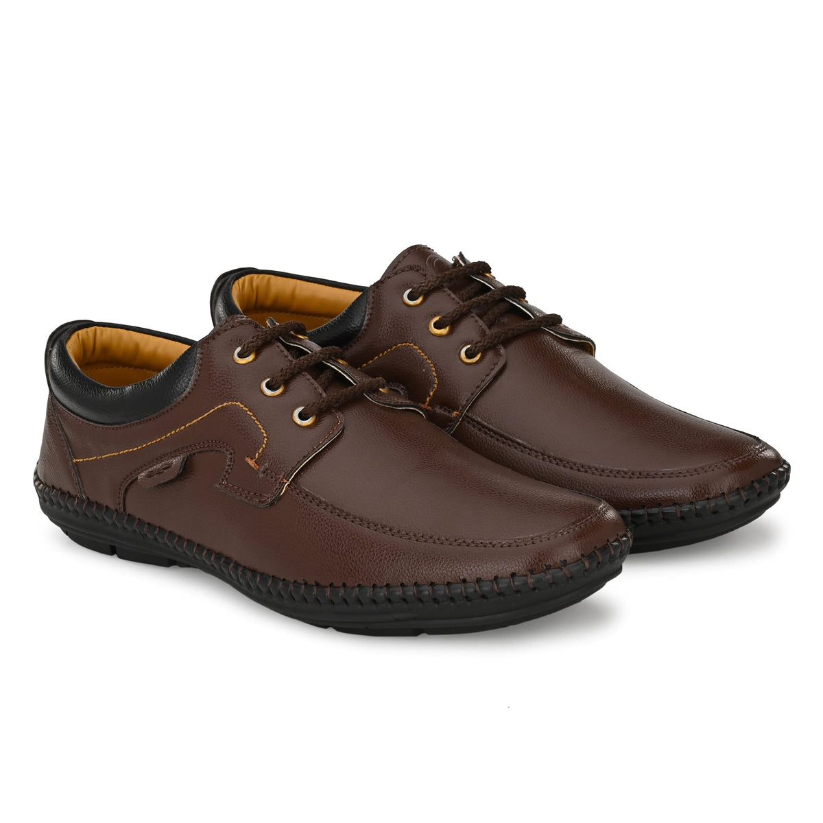 Rising Wolf Mens Formal Shoes  Elegant & EasyWear Design with Cushioned Insole, Polished Finish, and Durable Sole | Ideal for  10