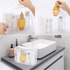 Tbestmax 10 Pack Clear Cosmetic Bags Makeup Bags Portable Waterproof TSA Approved Travel Toiletry Bags Large Organizer