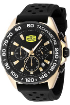 Invicta Men's Analog Quartz Watch with Silicone Strap 47769, Gold, Strap