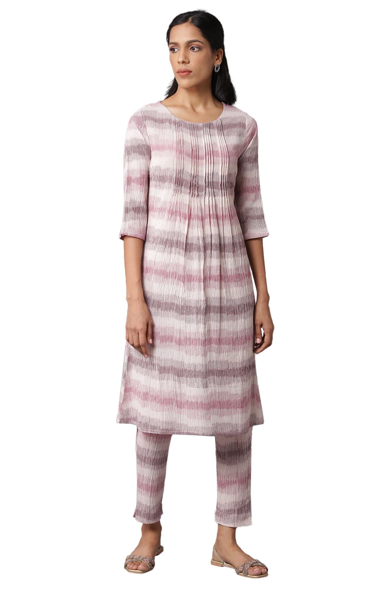 W For Woman Kurta & Slim Pant_22Fews17373-312421_M
