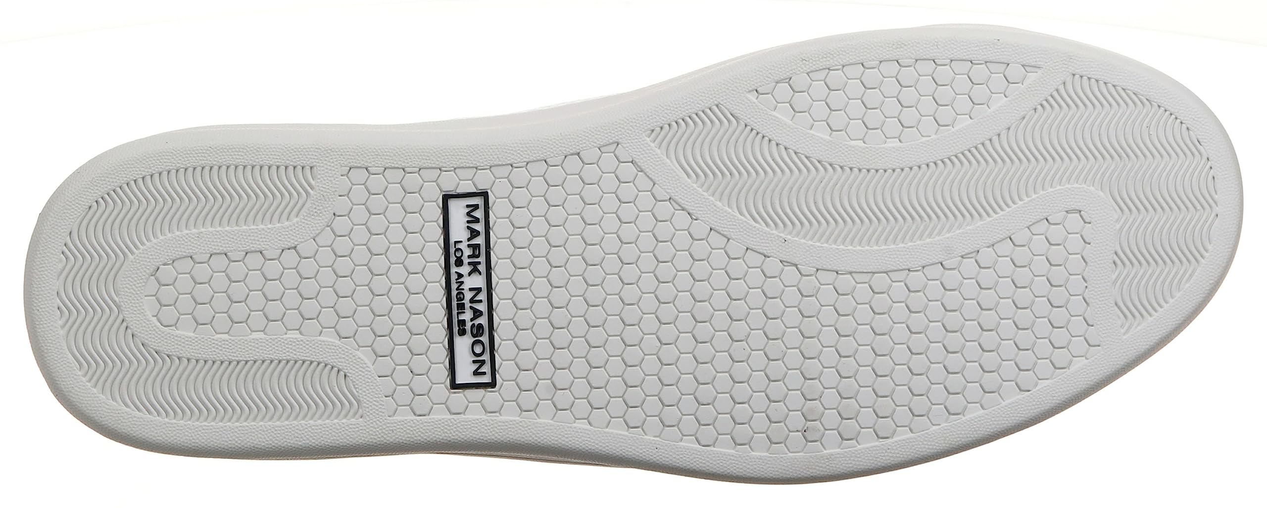 Mark Nason Men's Classic Cup-Bryson Sneaker, White/Black, 8