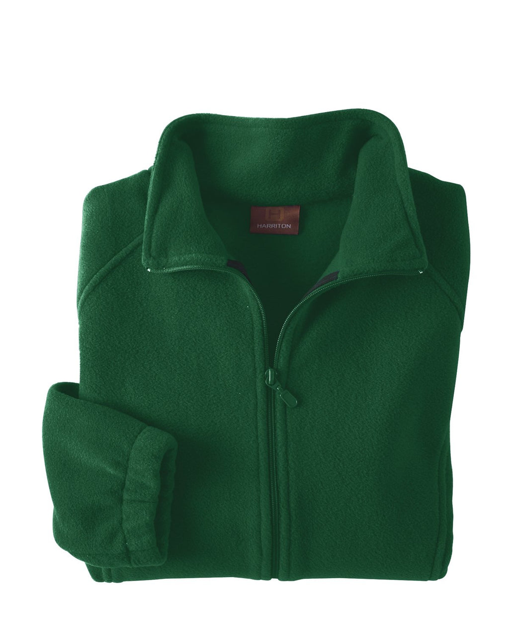 Ladies 8 oz Full-Zip Fleece - BLAcK - XS(D0102H76WDP)