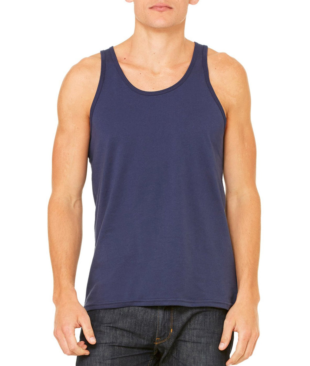 Unisex Jersey Tank - NEON BLUE - XS(D0102H7WAXJ)