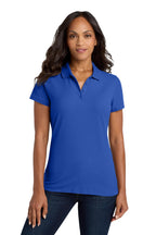 Port Authority Ladies core classic Pique Polo 3XL True Royal