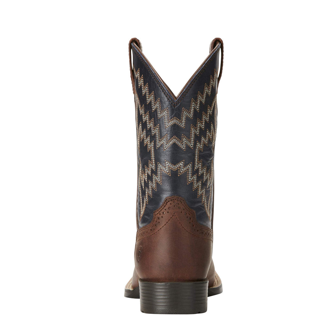 Ariat Tycoon Western Boot Brazen Brown/Arizona Sky 6