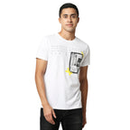 Pepe Jeans MenS Fitted T-Shirt (Pm508787_White S)