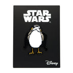 Star Wars Jewelry Men's Episode 8 Porg Cut out Enamel Lapel Pin Jewelry, Black, One Size