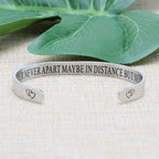 JoycuFF Mother Gifts from Daughter Son Inspirational Cuff Bangle Bracelets for Women Birthday Christmas Gifts for Her My mom for