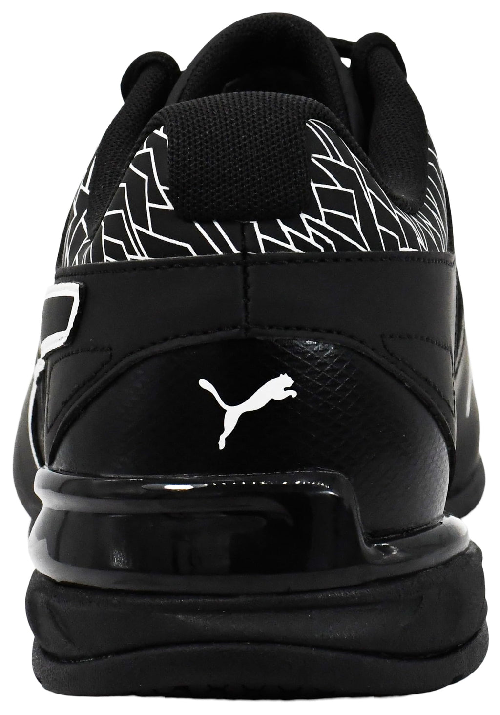 PUMA Men's Tazon 6 FM Shoes, Black/Black, 11 M