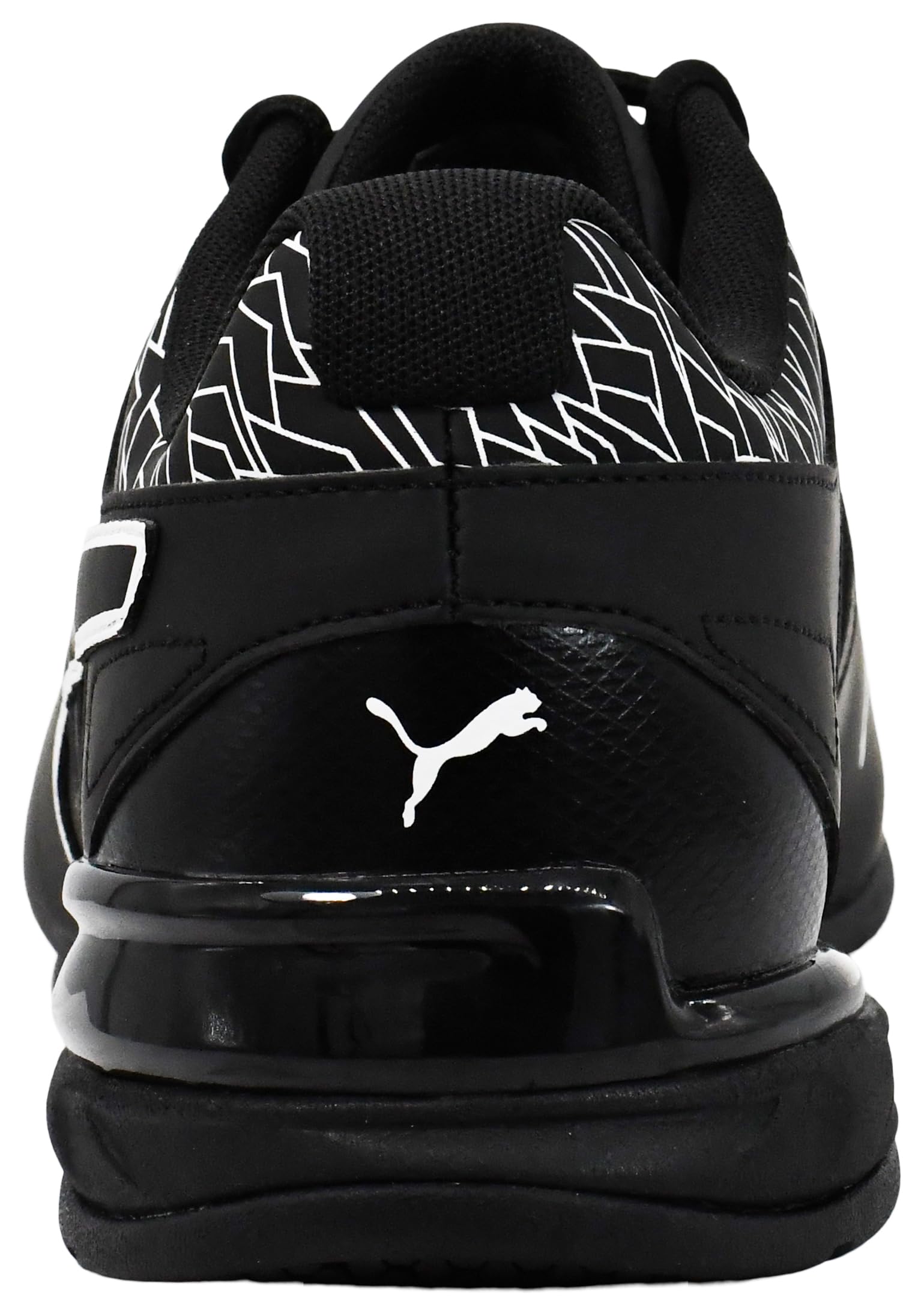 PUMA Men's Tazon 6 FM Shoes, Black/Black, 11 M