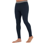 Fruit of the Loom Men's Recycled Premium Waffle Thermal Underwear Long Johns Bottom (1, 2, 3, and 4 Packs), Navy, Small