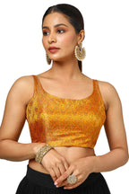 Soch Women Tussar Woven Designs Sleeveless Regular Fit Blouse