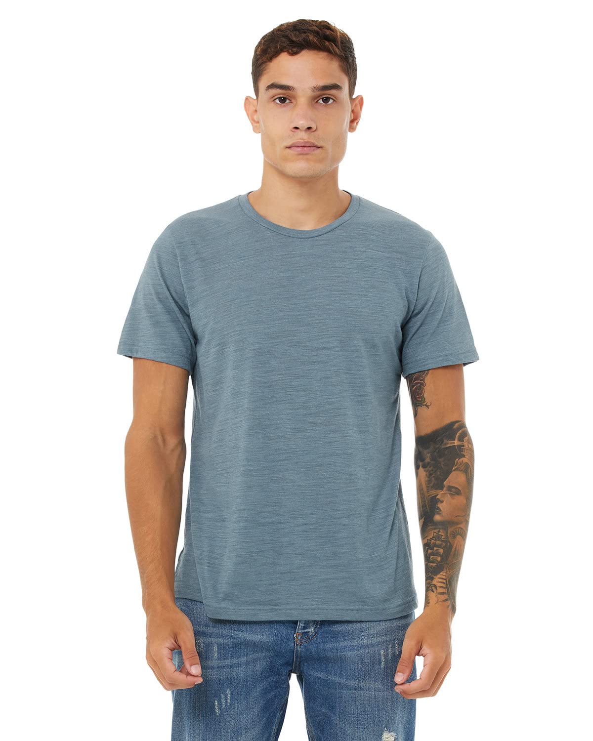 Unisex Poly-cotton Short-Sleeve T-Shirt - BERRY - S(D0102H7W0KX)