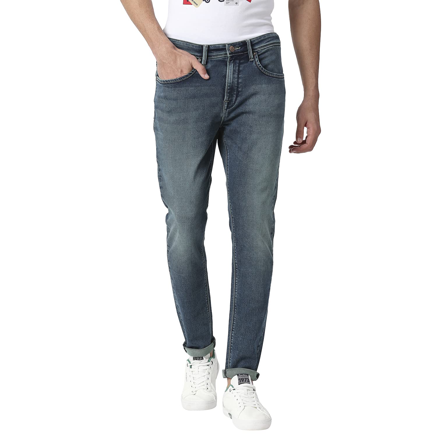 Pepe Jeans MenS Skinny Jeans (Pm207129J671_Med Tint